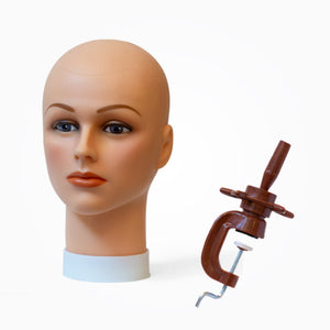 Mannequin Head with Clamp